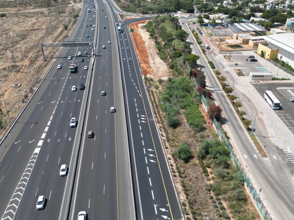 כביש 2, מחלף חבצלת–חוגלה — תמונה 1