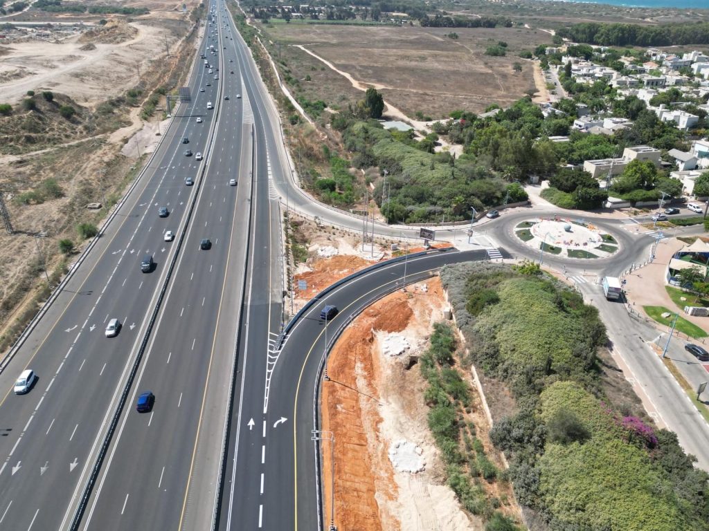 כביש 2, מחלף חבצלת–חוגלה — תמונה 3